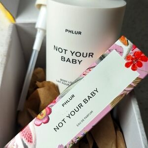 Phlur Not Your Baby Travel Perfume and Lotion with Pump